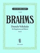 Brahms: Deutsche Volkslieder Band 1 (Sopraan)
