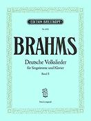 Brahms: Deutsche Volkslieder Band 2 (Sopraan)