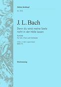Bach: Kantate BWV 15 Denn du wirst meine Seele nicht in der Hölle lassen (Breitkopf)