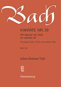 Bach: Kantate BWV 29 Wir danken dir, Gott, wir danken dir (Breitkopf)