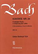 Bach: Kantate BWV 34 O ewiges Feuer, o Ursprung der Liebe (Breitkopf) 