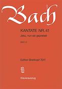 Bach: Kantate BWV 41 Jesu, nun sei gepreiset (Breitkopf)