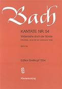 Bach: Kantate BWV  54 Widerstehe doch der Sünde