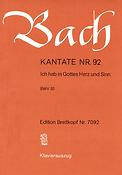 Bach: Kantate BWV 92 Ich hab in Gottes Herz und Sinn 