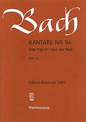 Bach: Kantate BWV 94 Was frag ich nach der Welt 