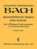 Bach: Ausgewählte Arien fuer Tenor 3