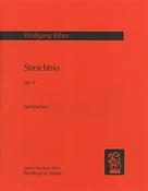Wolfgang Rihm: Streichtrio op. 9