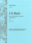 Bach: Brandenburg. Konz. 4 G BWV1049