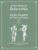 Boismortier: Sechs Sonaten op. 51, Heft 1