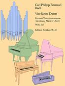 Carl Philipp Emanuel Bach: Vier Kleine Duette Wotq 115