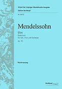 Felix Mendelssohn: Elias Opus 70(German Edition)