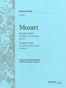 Wolfgang Amadeus Mozart: Konzertarien fuer Sopran Bd. 3