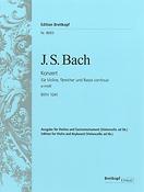 Bach: Violinkonzert a-moll BWV 1041