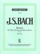 Bach: Violinkonzert E-dur BWV 1042 (Breitkopf)