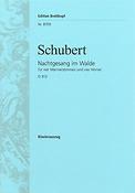Franz Schubert: Nachtgesang im Walde (KA)(Op. 139 D913)