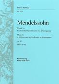 Felix Mendelssohn Bartholdy: Sommernachtstraum op. 61