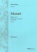 Wolfgang Amadeus Mozart: Missa in C KV 257 (Credo)