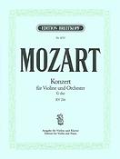 Wolfgang Amadeus Mozart: Violinkonzert 3 G-dur KV 216