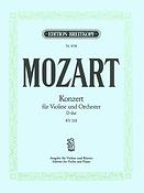 Wolfgang Amadeus Mozart: Violinkonzert D-dur KV 218