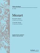 Wolfgang Amadeus Mozart: Konzertarien fur Bass