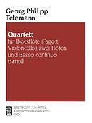 Georg Philipp Telemann: Quartett d-moll. 1733 II/2