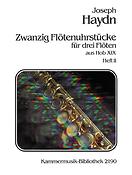 Joseph Haydn: 20 Flötenuhrstücke Hob XIX 2
