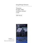 Georg Philipp Telemann: Trio. Tafelmusik 1733 II/4