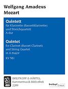 Wolfgang Amadeus Mozart: Klarinettenquintett KV 581
