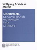 Wolfgang Amadeus Mozart: Divertimento D Kv136