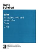 Franz Schubert: Trio Bes D471