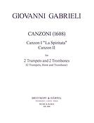 Giovanni Gabrieli: Canzoni 1 und 2