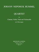 Johann Nepomuk Hummel: Klarinenettenquartett in Es