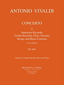 Vivaldi: Konzert in a RV 445
