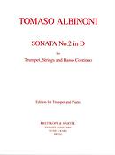 Albinoni: Sonata Nr. 2 in D (Trompet, Piano)