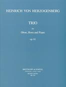 Heinrich von Herzogenberg: Trio in D op. 61