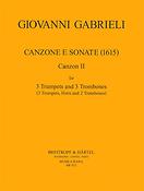 Giovanni Gabrieli: Canzone e Sonate (1615) Nr.2