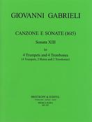 Giovanni Gabrieli: Canzone e Sonate (1615) Nr.13