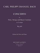 Carl Philipp Emanuel Bach: Flötenkonzert G-dur Wq 169