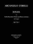 Arcangelo Corelli: Sonate in C op. 5/3