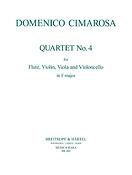 Cimarosa: Quartet No. 4 in F major (Fluit, Viool, Altviool, Cello)