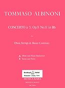 Tomaso Albinoni: Concerto a 5 in B op. 9/11
