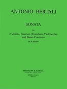 Antonio Bertali: Sonata a 3 in a Nr. 3