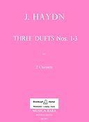 Haydn: Drei Duette Band 1, Nr. 1-3  