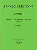 Francois Devienne: Quartett in F op. 73 Nr. 2