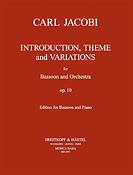 Carl Jacobi: Introd., Thema u. Var. op. 10