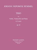 Johann Nepomuk Hummel: Klaviertrio G-dur op. 65  