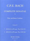Carl Philipp Emanuel Bach: Sonaten, Band 4 Wq 125,130