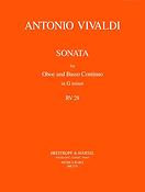Antonio Vivaldi: Sonate g-moll RV 28