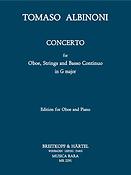 Tomaso Albinoni: Concerto G-dur for Oboe, Str , B.c.