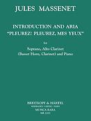 Jules Massenet: Pleurez, pleurez, mes yeux, Arie aus Le Cid